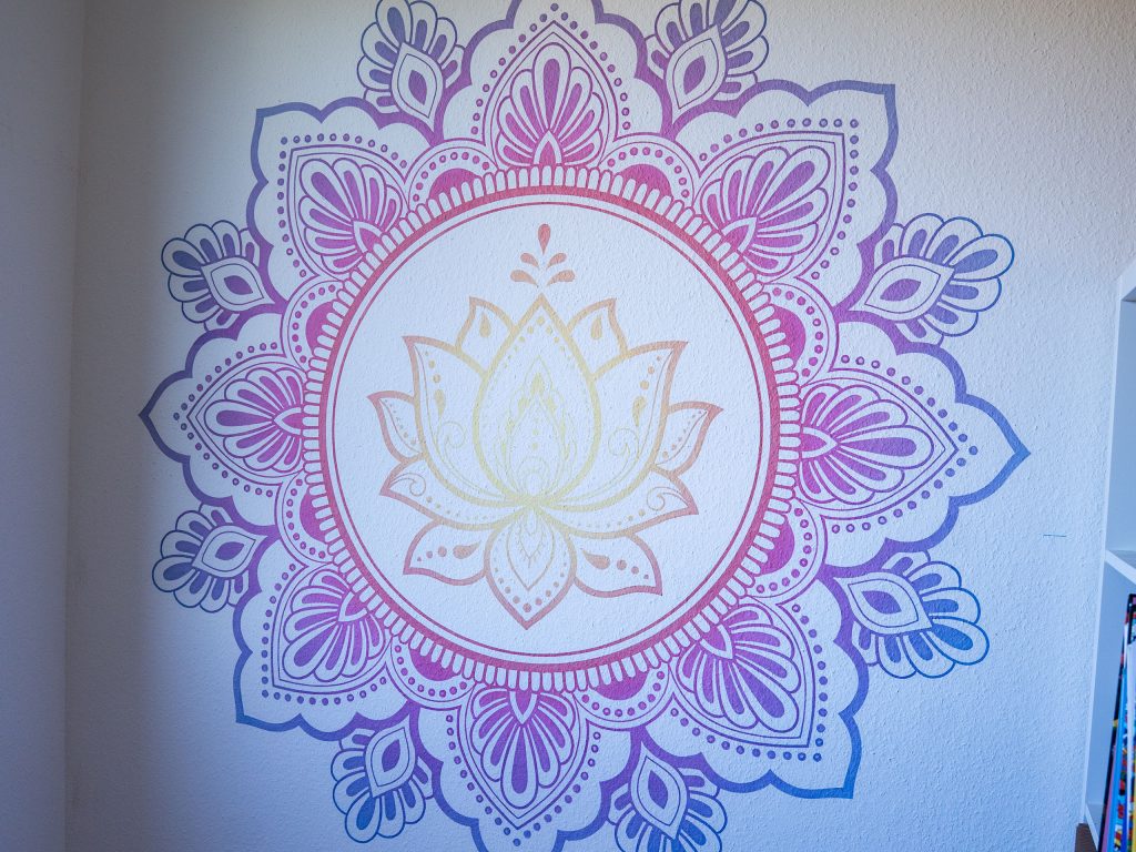 Inspirierender Wanddruck für persönliches Raumdesign