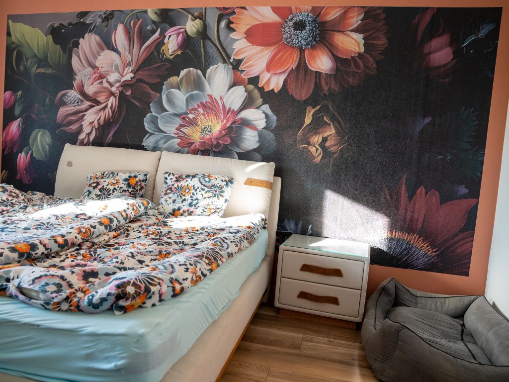 Individuelles Raumdesign mittels Wanddruck